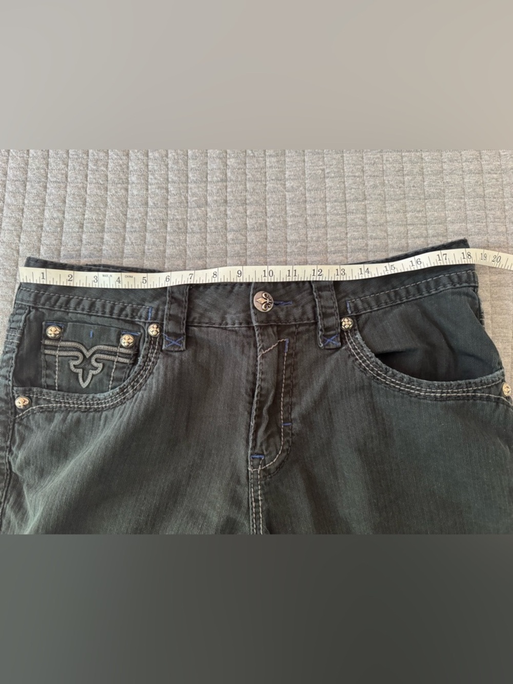 Rock Revival Men's Black Jeans - Picture 12 of 16